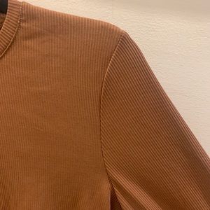 Long Sleeve Ribbed Shirt